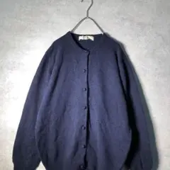 【ヴィンテージ】アンティーク くるみボタンカーディガン 古着 used AS45