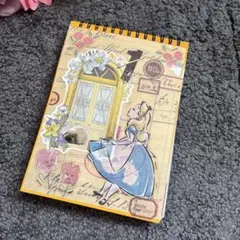 コラージュノート(うさぎさんと一緒♪)