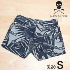【美品 S】MARKu0026LONA マークアンドロナ ゴルフウェア ショートパンツ