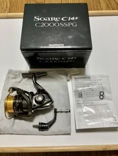 シマノ スピニングリール ソアレCl4+ C2000SSPG ※ハンドルノブなし