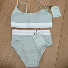 Calvin Klein ブラジャーショーツセット ミントグリーン　ジェニ