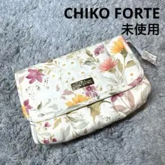 ★未使用★CHIKO FORTE ポーチ 化粧ポーチ 内側鏡付き