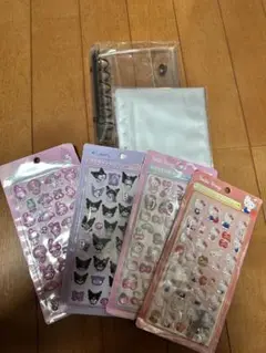 ボンボンドロップシール4シートセットと、シール帳