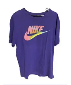 NIKE 紫色 Tシャツ ロゴプリント