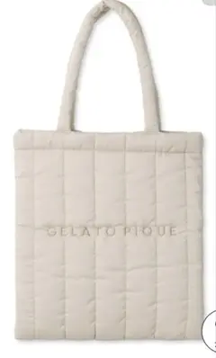 gelato pique ジェラートピケ キルティングトートバッグ