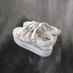 NIKE ピンク ストラップサンダル 厚底