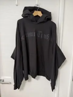 YEEZY GOSHA フーディ SIZE3 BLACK 黒