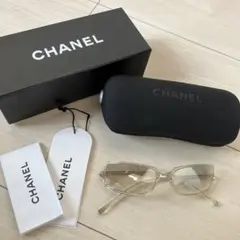 CHANEL クリア メガネ サングラス