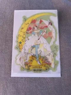 CLAMP展 さくら きらきらクリアステッカー