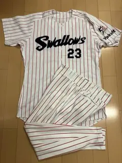 山田哲人実使用　リストバンド adidas 山田哲人実使用 adidas リストバンド ホワイト ゴールド