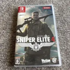 スナイパーエリート4 Nintendo Switchソフト