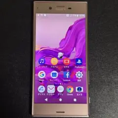 【SiMフリー】Sony Xperia XZ ピンク スマートフォンSO-01J