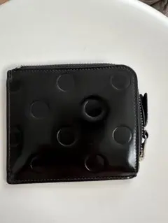 COMME des GARÇONS ブラック ドットカードケース