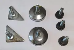 25mm スチールラック アジャスター セット