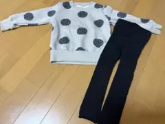 西松屋　トレーナー90　レギンス85