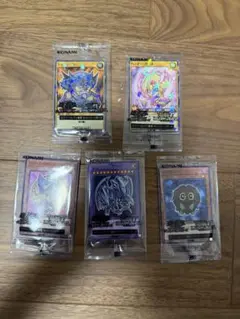 セブンイレブン限定　遊戯王カード全5種