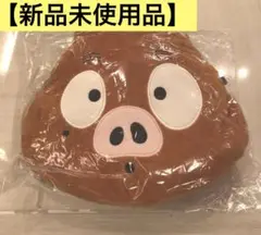 かいけつゾロリ　フェイスポシェット　アソート　ノシシ　ぬいぐるみ　ポーチ