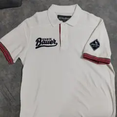 Eddie Bauer ホワイトポロシャツ 美品
