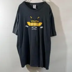 T-117 Youth Hockey Tシャツ XL ダークグレー