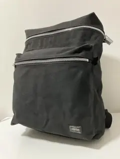 Porter ポーター　ブラックキャンバスリュック