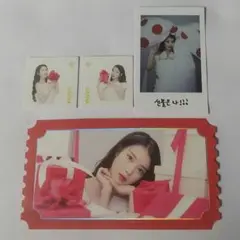 IU トレカ チェキ シール カード I-KE VER.3ペンライト 特典