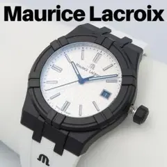 MAURICE LACROIX　モーリスラクロア　Aikon　白黒　アイコン