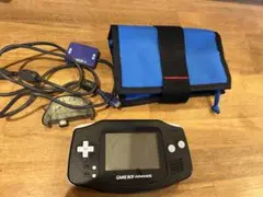 Nintendo ゲームボーイアドバンスAGB-001 ブラック　付属品多数