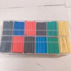 熱収縮チューブ 5色8サイズ 収納ケース付