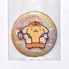 サンリオ / ナイトパーティ シークレット グリッター 缶バッジ ポムポムプリン