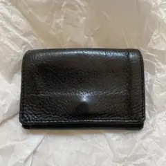 ミニマライト 財布 PLAY WALLET LEATHER ブラック