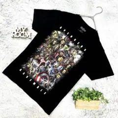 アベンジャーズエンドゲーム集合TシャツSMサイズ 黒