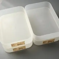 デスクオーガナイザー　デスク内整理トレー４個　PP　メイクボックス　１／４