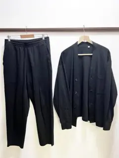ユニクロユー セットアップ ニットカーディガン ニットパンツ