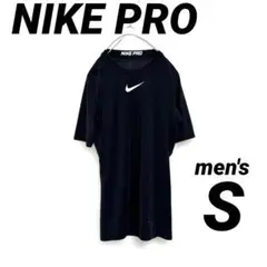 NIKE PRO ナイキ　プロ　Tシャツ　半袖　メンズ　Sサイズ　黒　ブラック