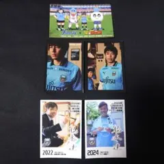川崎フロンターレ　ステッカー 5枚セット
