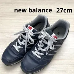 【new balance 368 ネイビー スニーカー 27cm】
