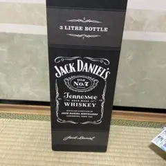希少品☆箱入りJackDanielマグナムボトル 特大 3リットル 3000ml 2本 終売品 ジャックダニエル 超特大ダブルマグナムボトル 3L