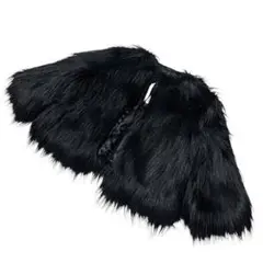 【新品未使用】 agnes b アニエスベー ファー ジャケット ファーケーブ