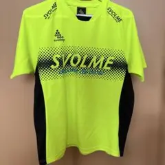 SVOLME サッカーシャツ Mサイズ 蛍光イエロー
