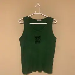 タンクトップ グリーン