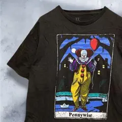 BHEH ムービー Tシャツ 古着 黒 IT イット ペニーワイズ 映画 ホラー