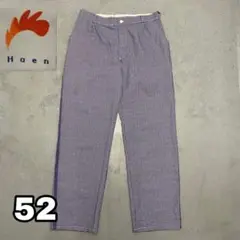 8◎H457 HOEN チェックパンツ コックパンツ