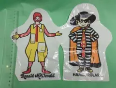 ビンテージ　マクドナルド　ハンドパペット　ハンバーグラー　ロナルド　ビニール