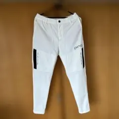 美品!レディースL ping ゴルフホワイトパンツ