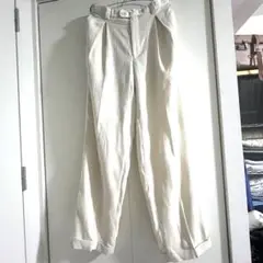 90s ユーティリティパンツ　ストライプパンツ　スラックス　ファルコン