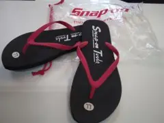 Snap-on スナップオン キャップ・ビーチサンダル セット 新品 ジムニー Snap-on スナップオン コードレスラチェットレンチ バッテリー付