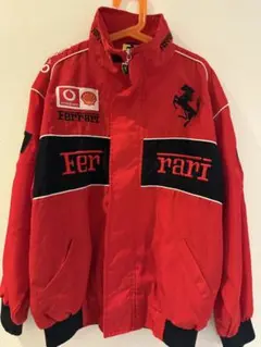 Ferrari F1 チーム ジャケット 赤　(子供155cm程度)