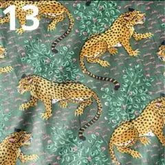 13 シルクスクリーン インド綿 ブロックプリント生地 お好きな数量でカット販売