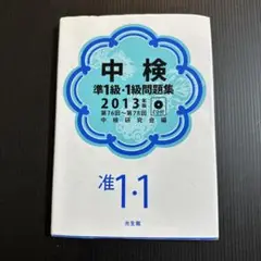 中検準1級・1級問題集 2013年版