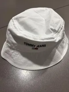 TOMMY JEANS バケットハット ホワイト OS